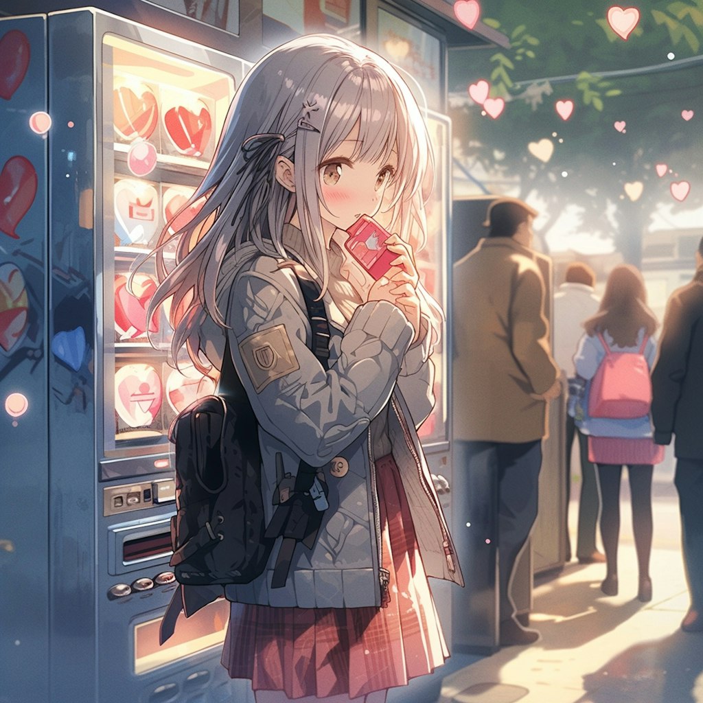 恋する自販機，Vending machine in love