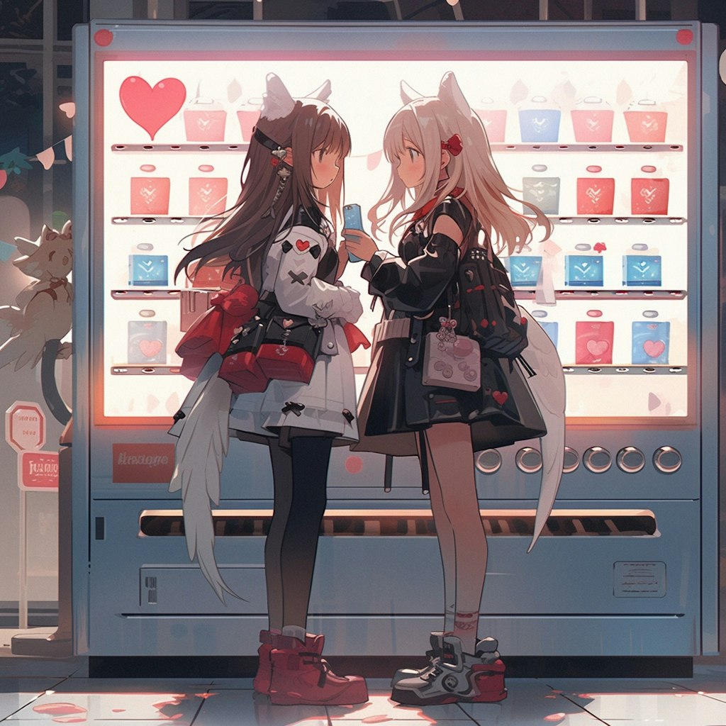 恋する自販機，Vending machine in love