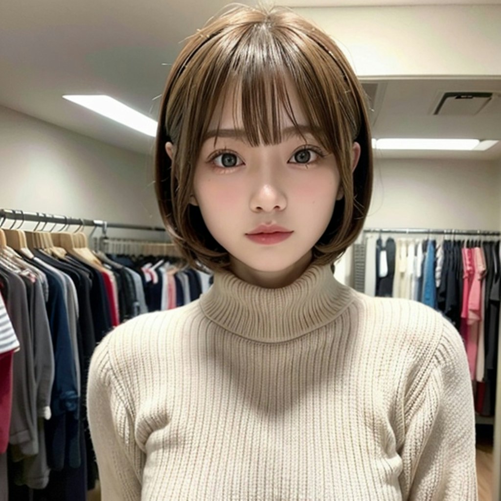 冬服屋の看板娘