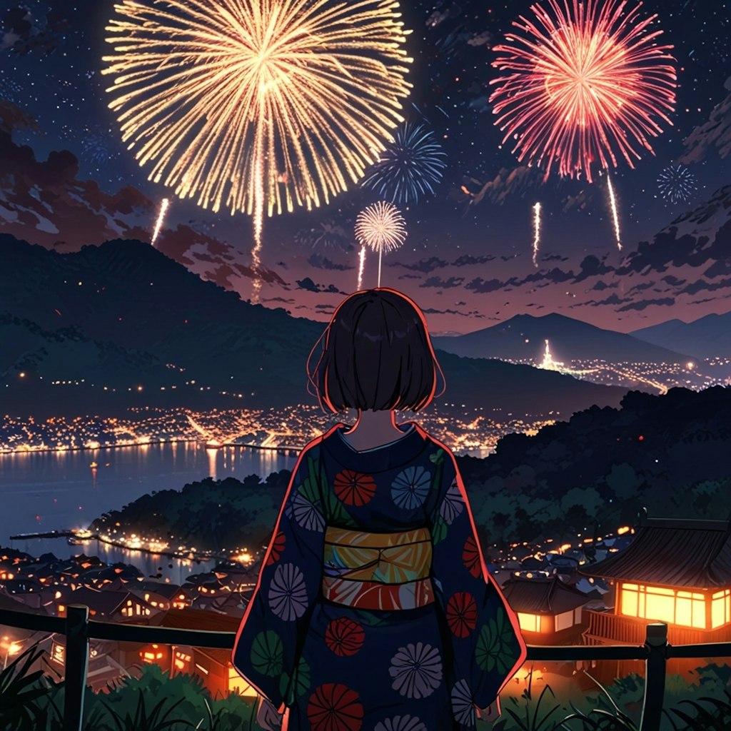 きっと、あの光の中で君も花火を見る