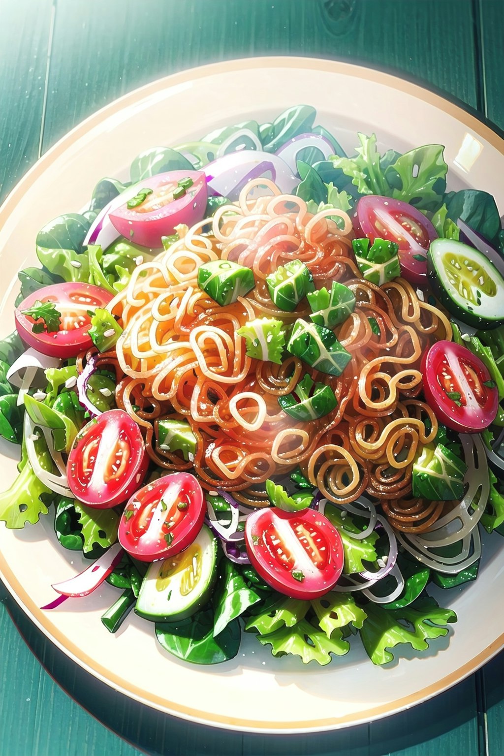 冷やし中華(サラダ麺)