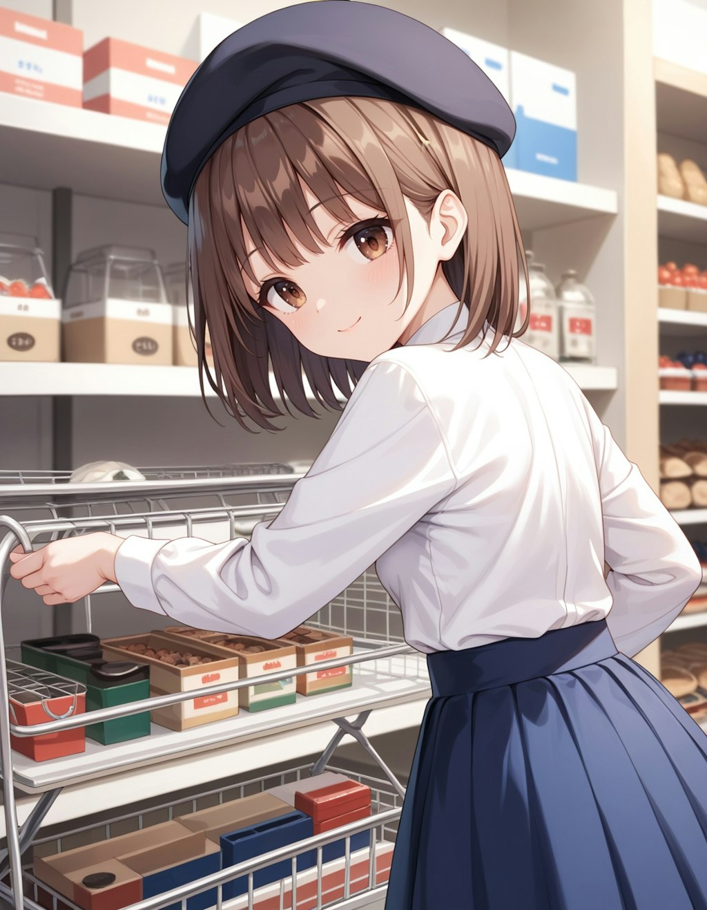 待った？