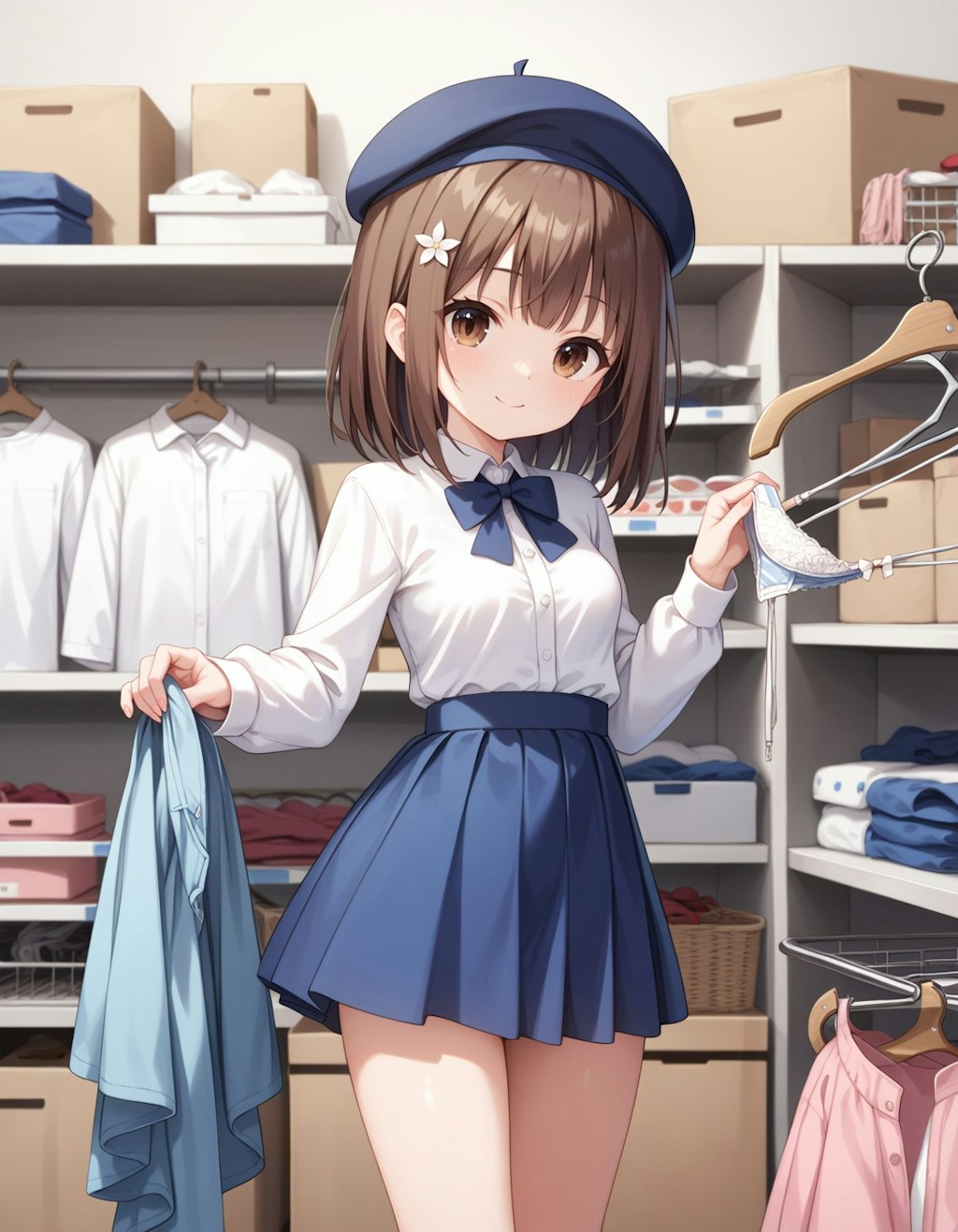 待った？