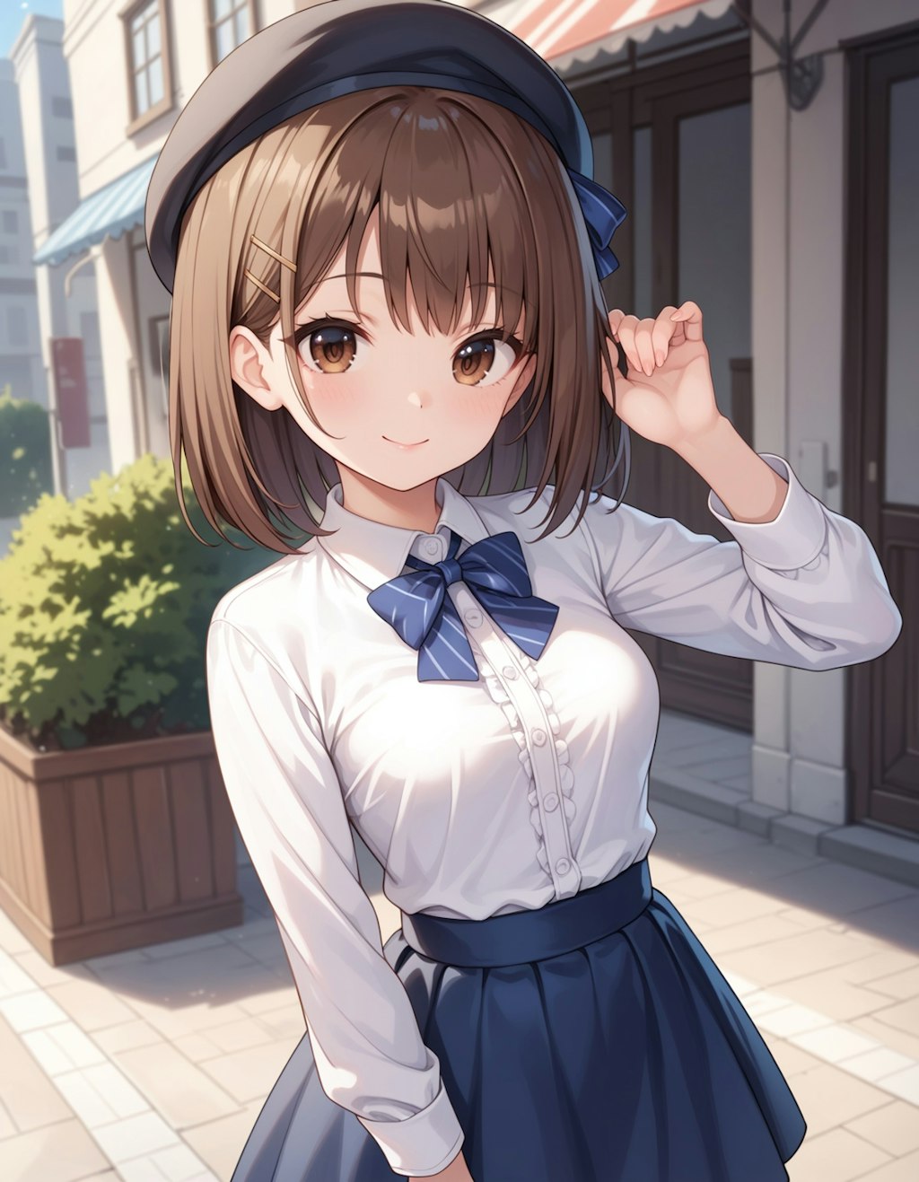 待った？