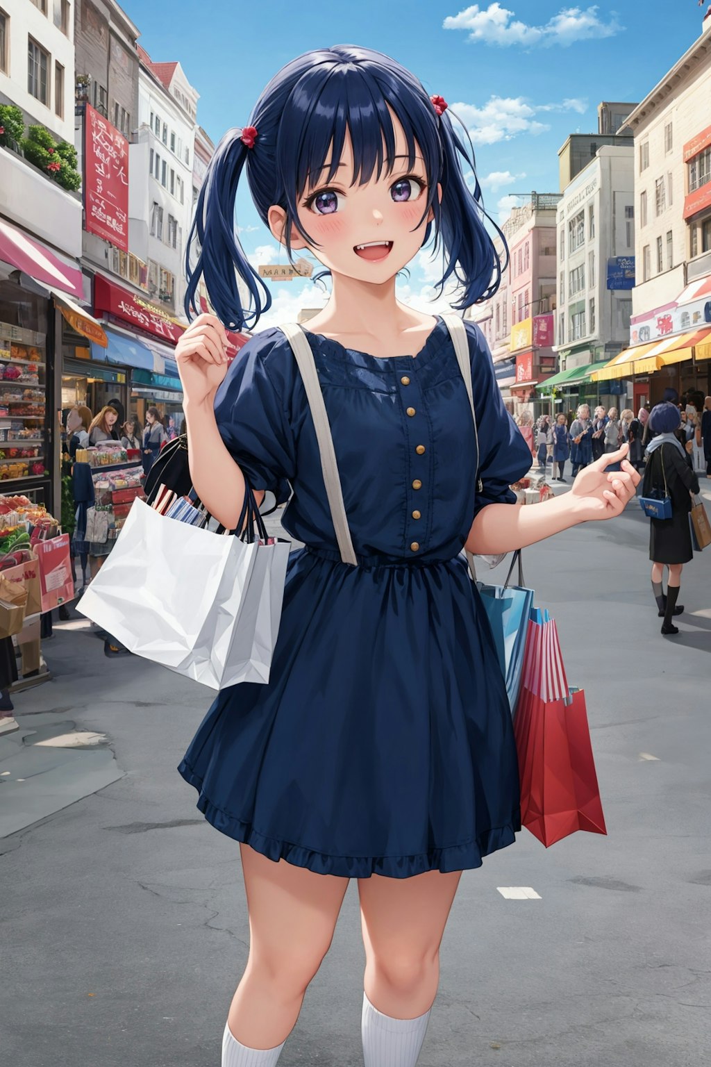 さあ、まだまだお店巡りするわよ～！