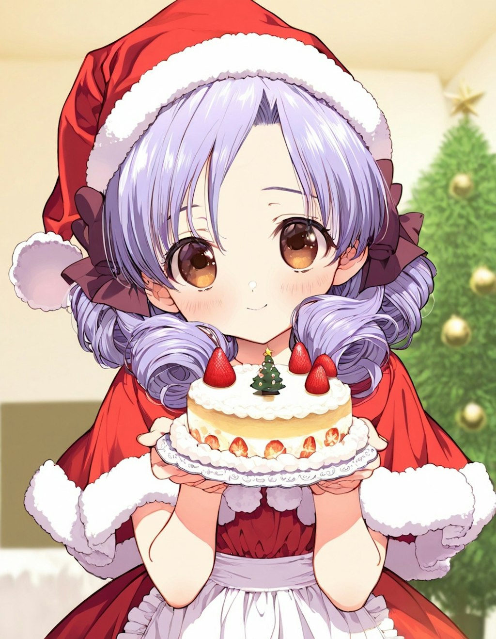 にいさま、姫がつくったクリスマスケーキですの