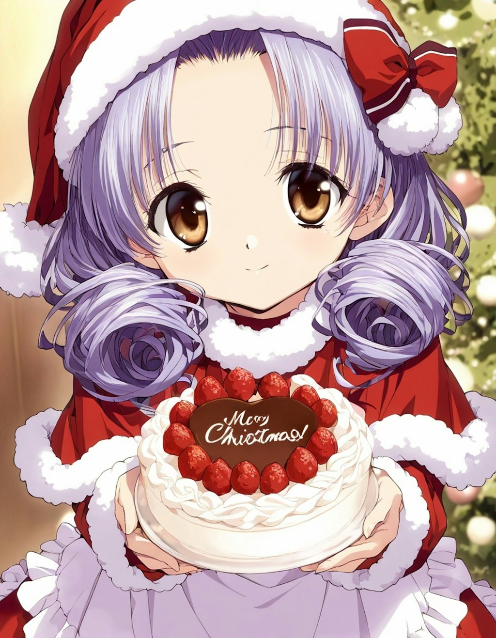 にいさま、姫がつくったクリスマスケーキですの