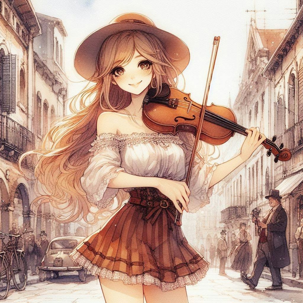 ストリートバイオリン
