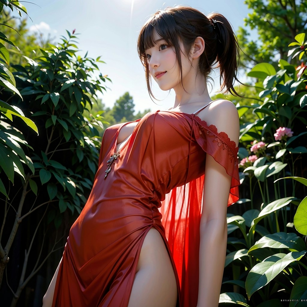 Red Summer Dress