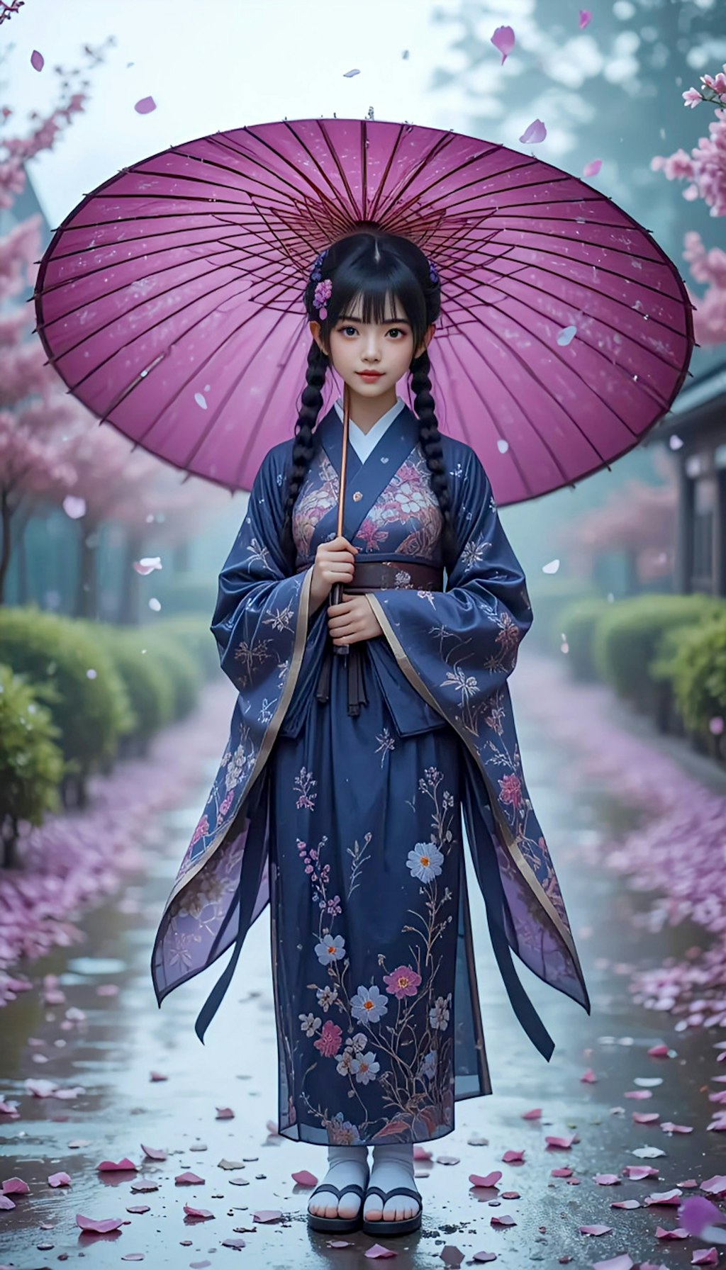 雨の日の君