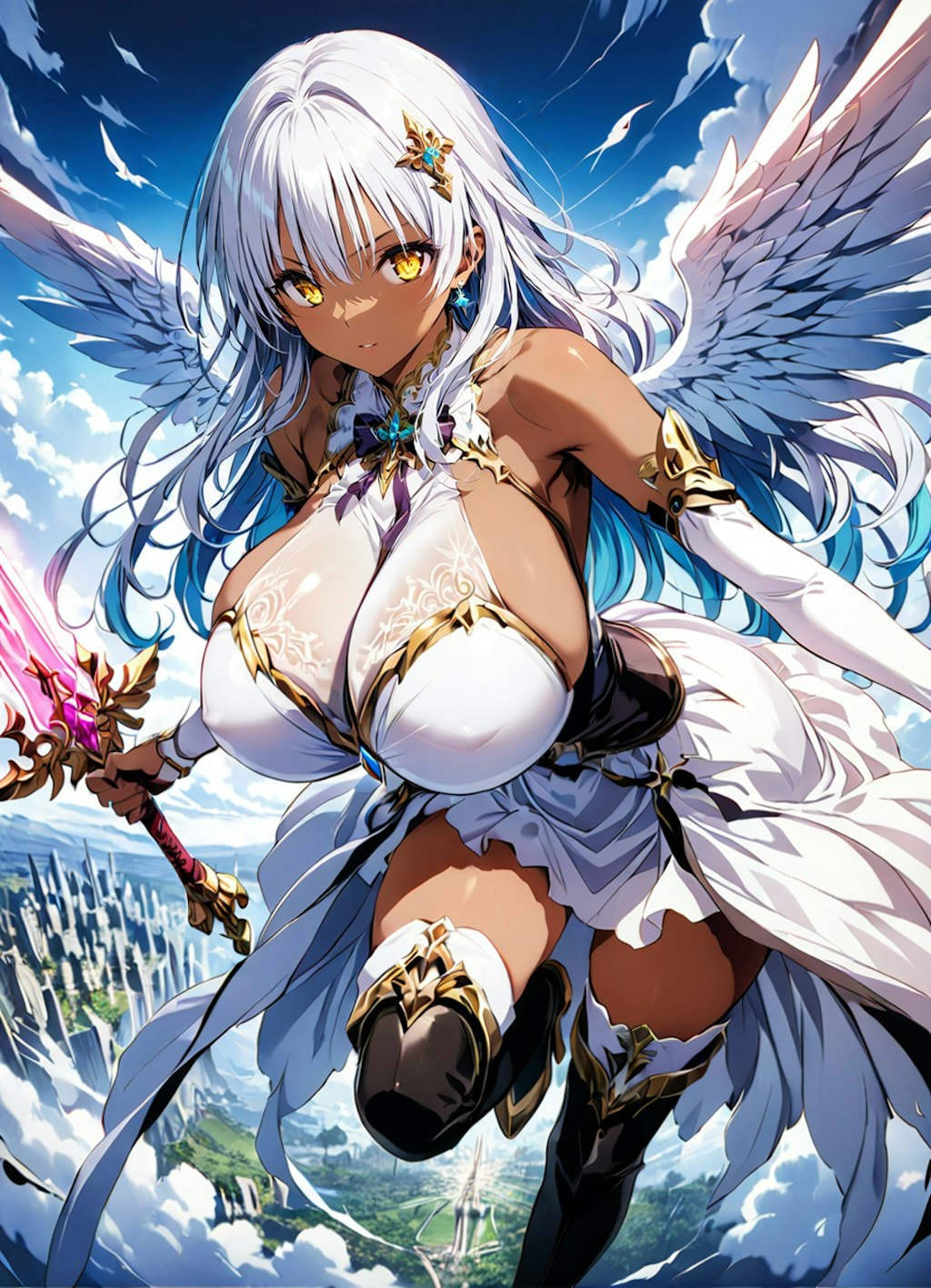 褐色の天使（戦士）👼