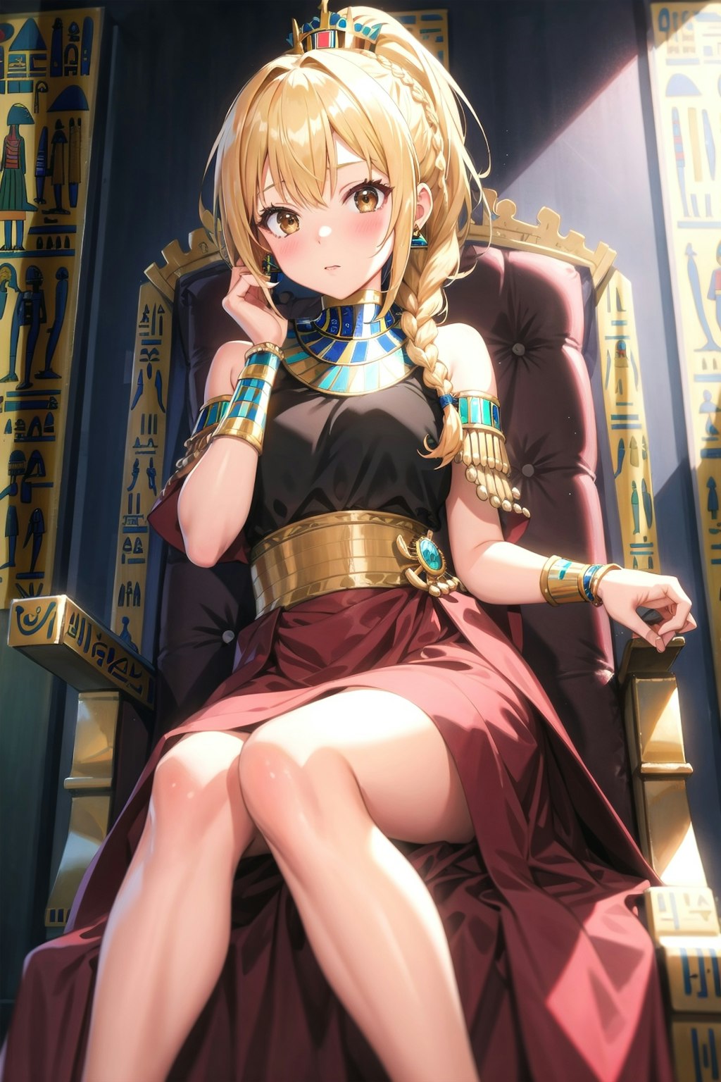 うちのエジプトの女王様