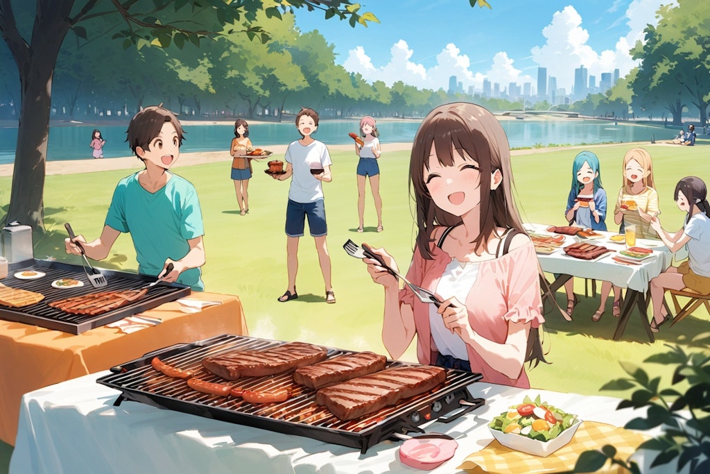 夏の終わりのBBQパーティー