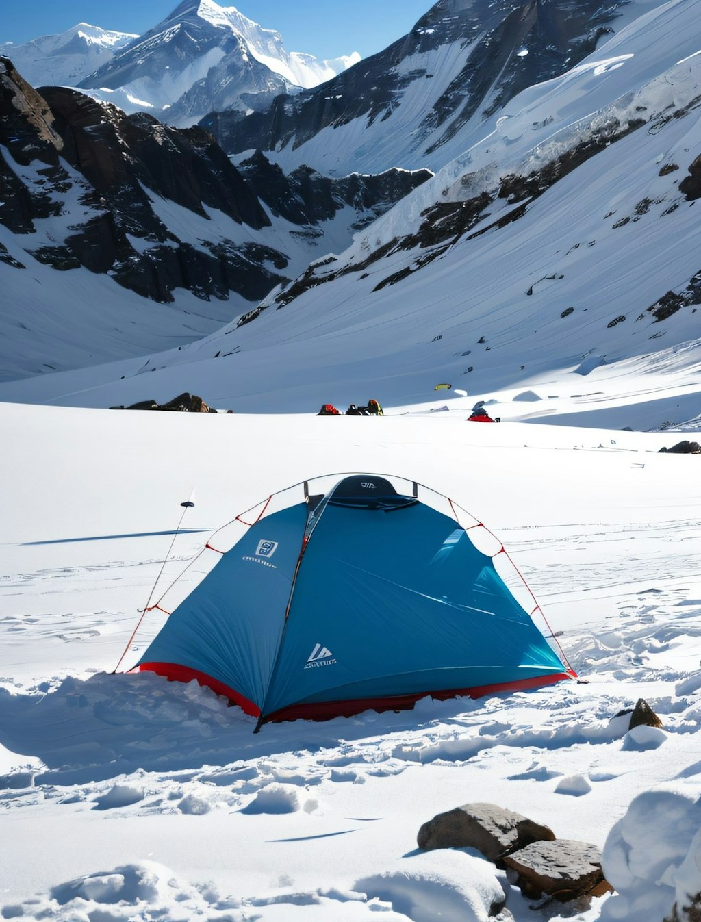 残雪登山