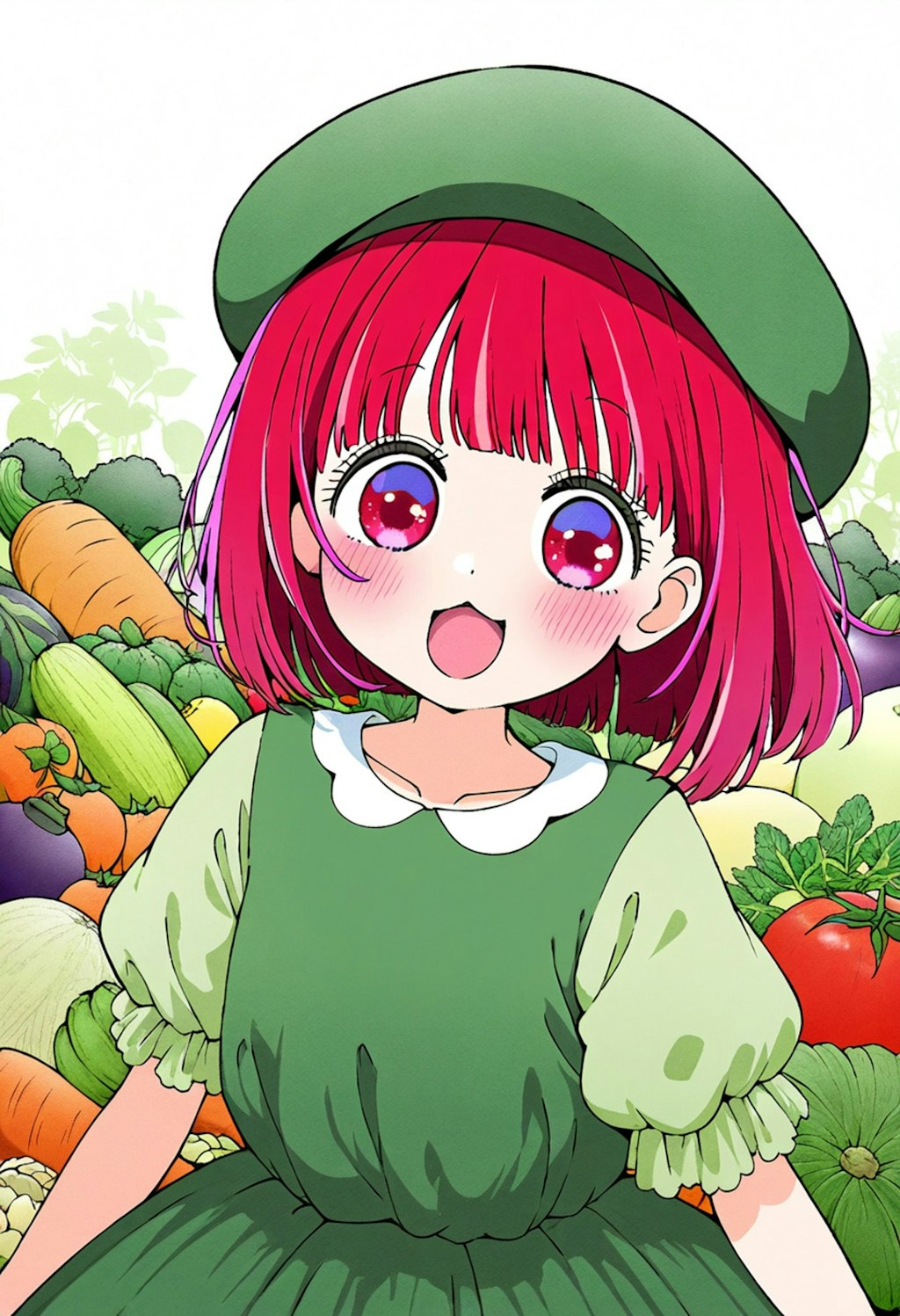 野菜たくさん取れたよ~!!