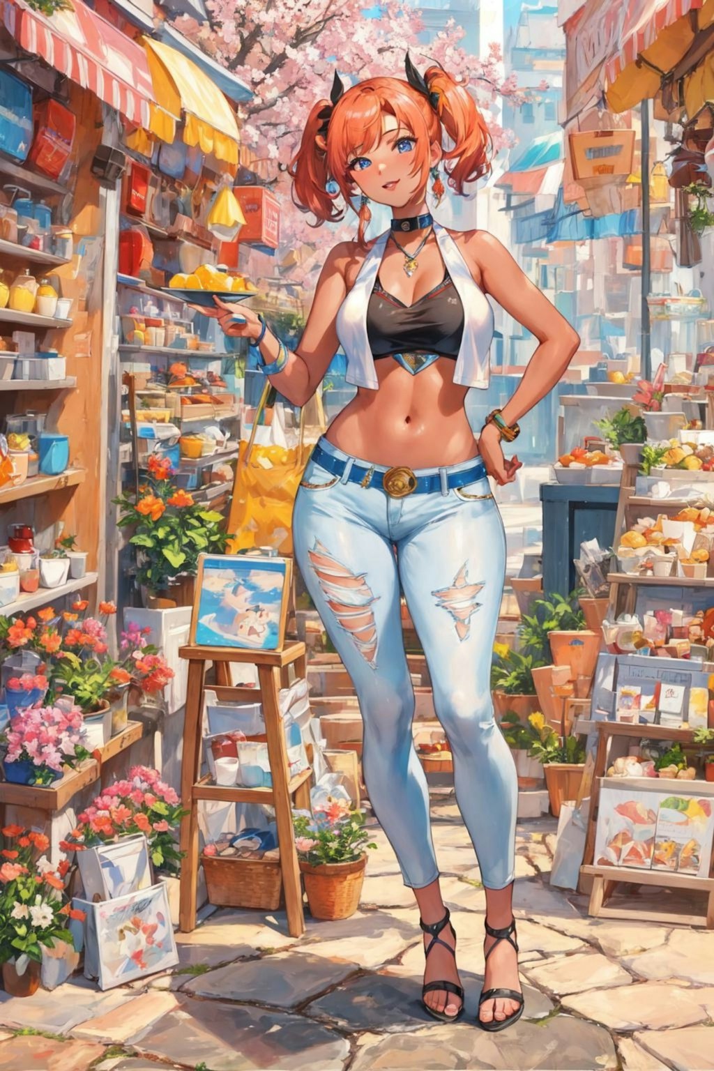 オレンジ髪ちゃん