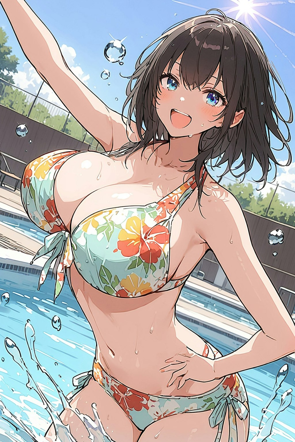 SEEKERで夏の思い出のビキニ娘さん