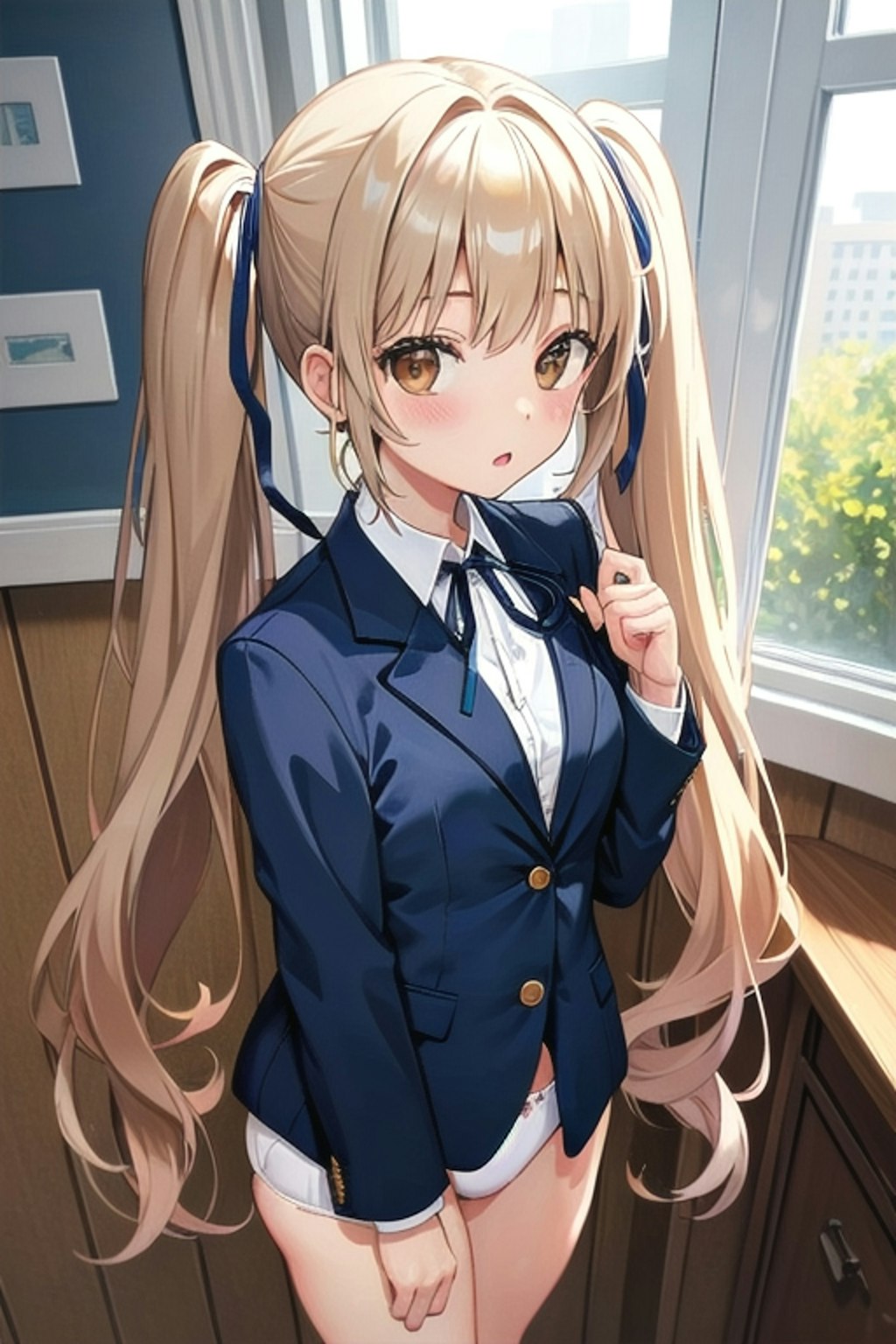 School twintails girl