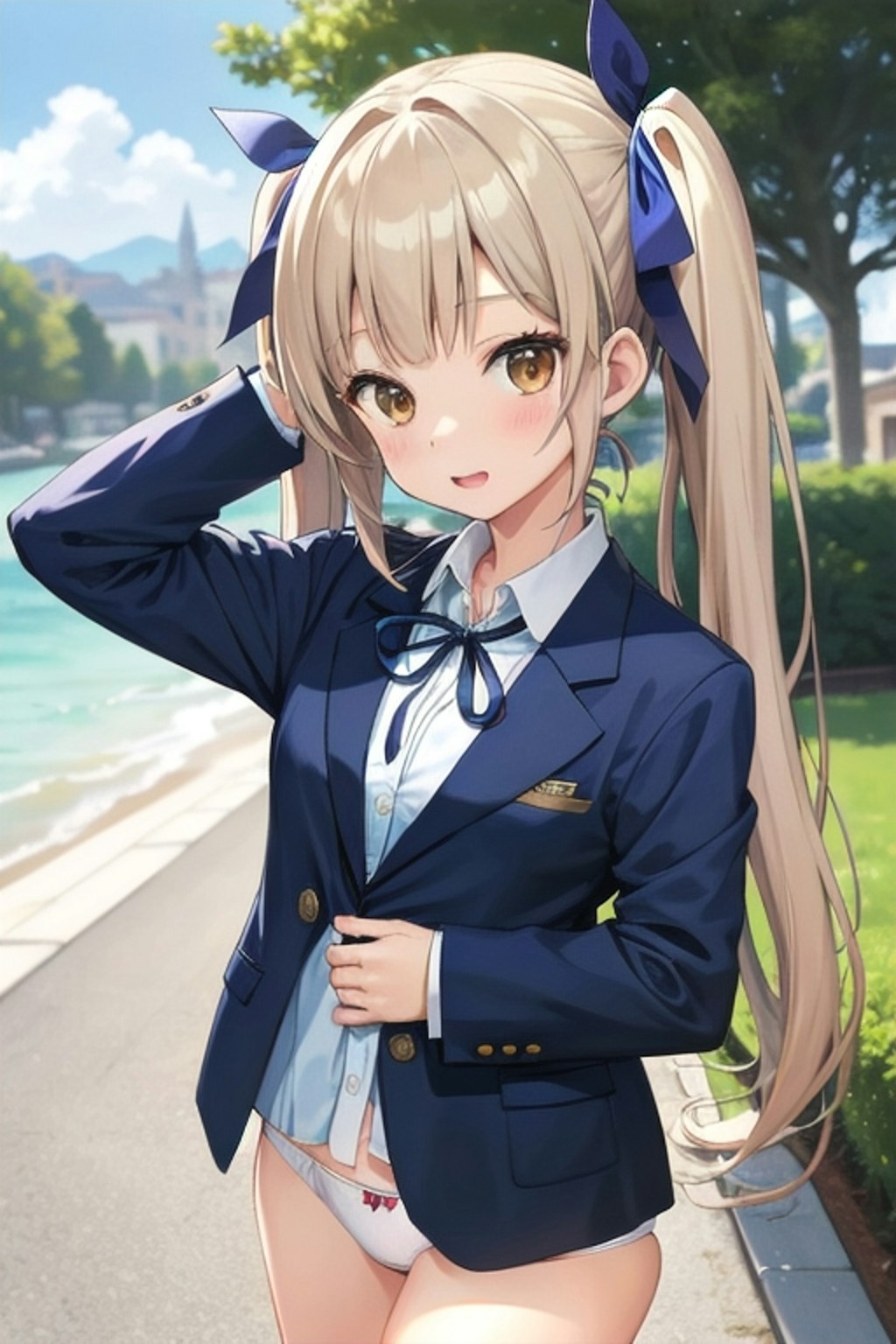 School twintails girl