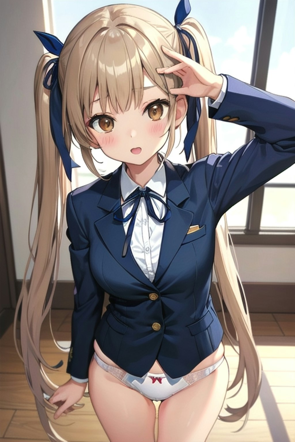 School twintails girl