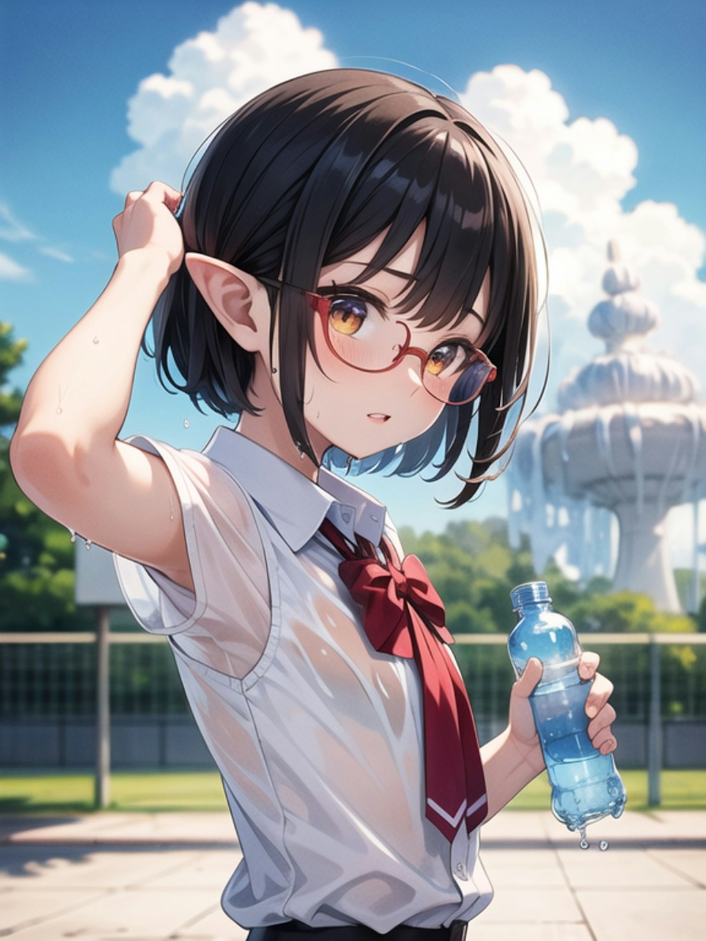 …ん？…飲む？