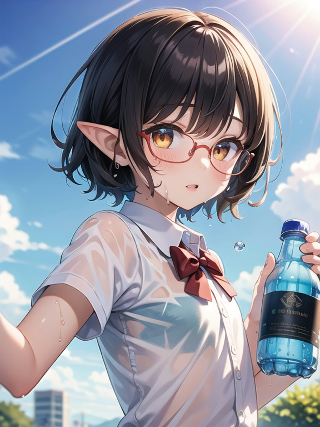 …ん？…飲む？