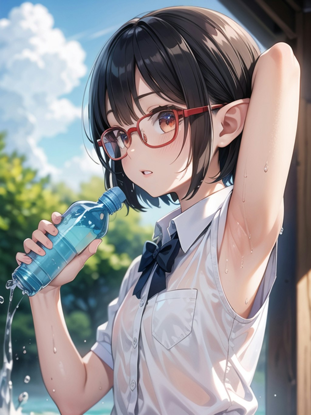 …ん？…飲む？