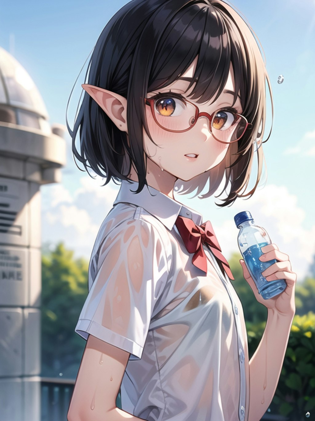 …ん？…飲む？