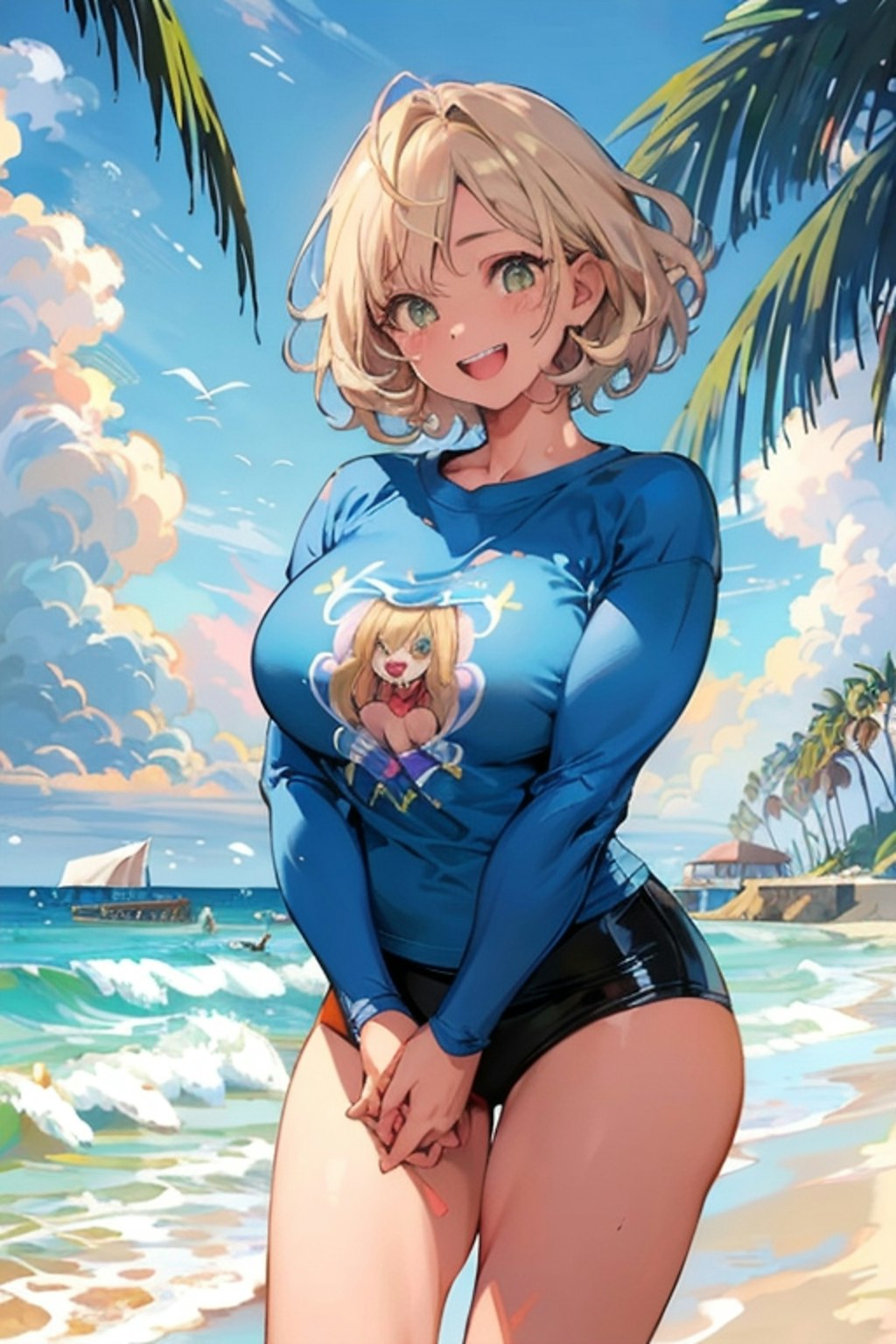 Girl at the Beach