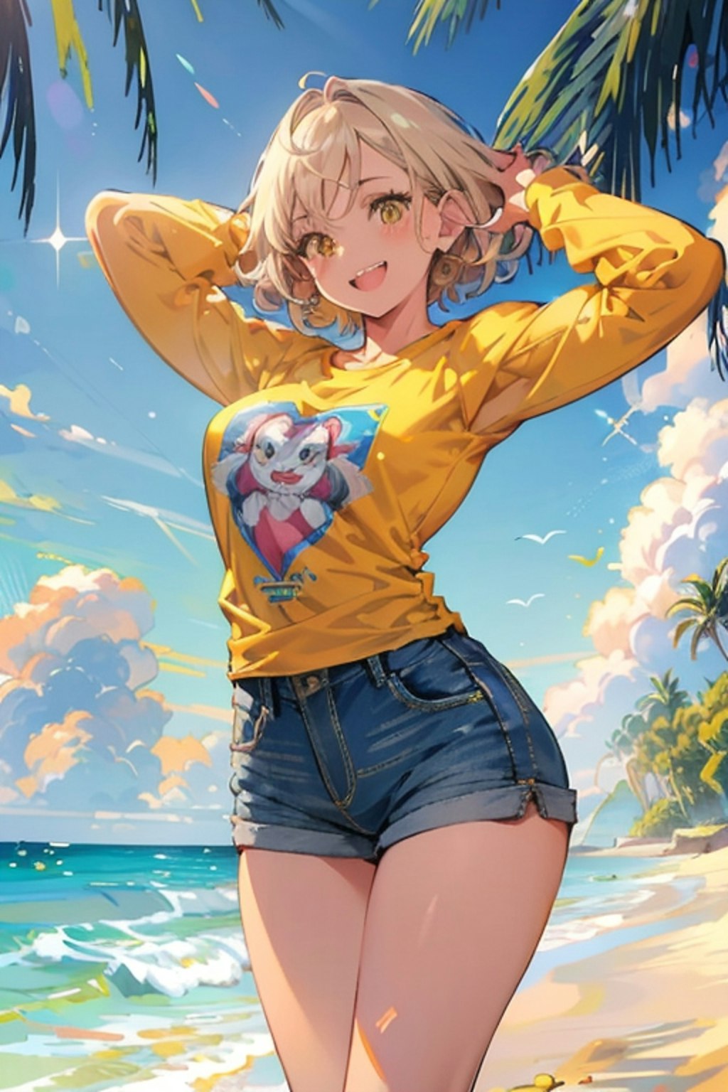 Girl at the Beach