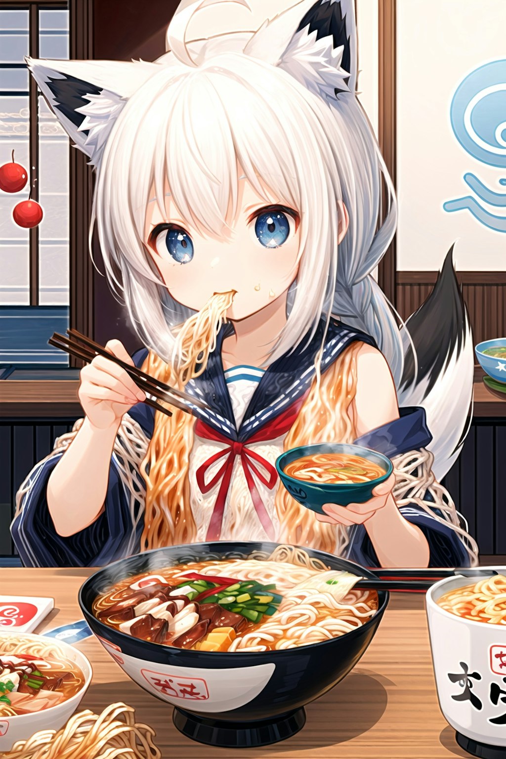 白上ラーメンチャレンジ(10)