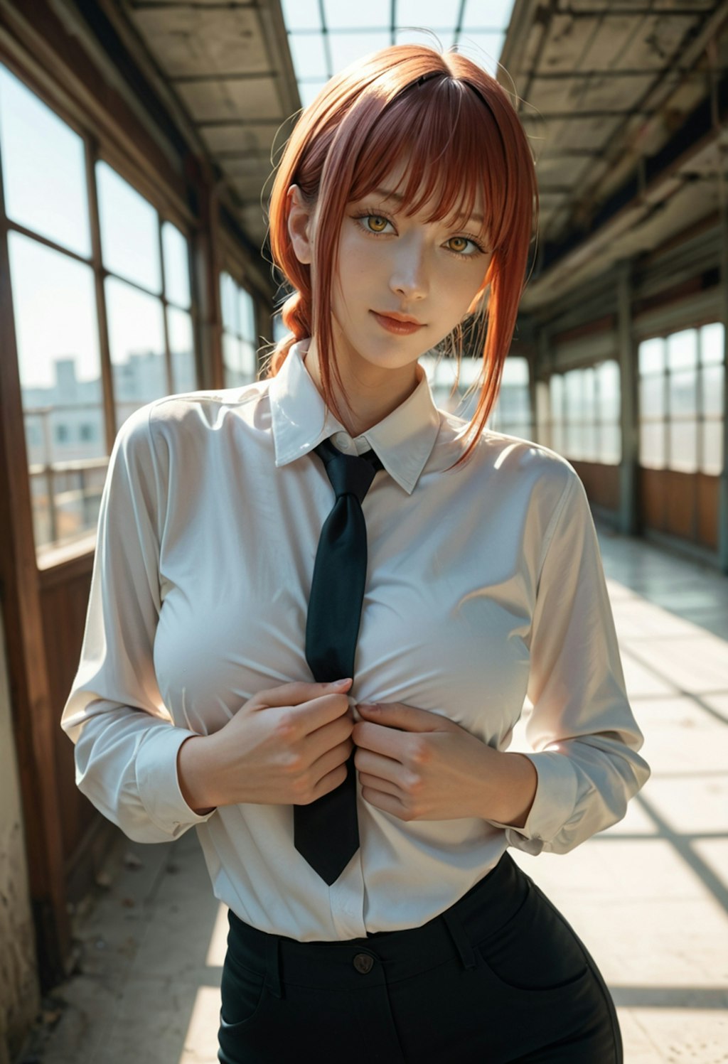 コスプレーヤー【マキマ】01