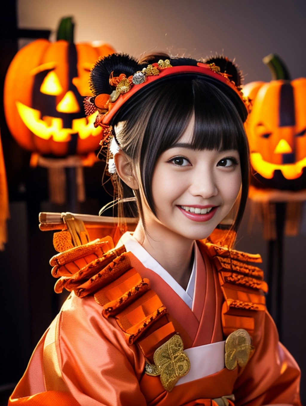 和装ハロウィンだがね