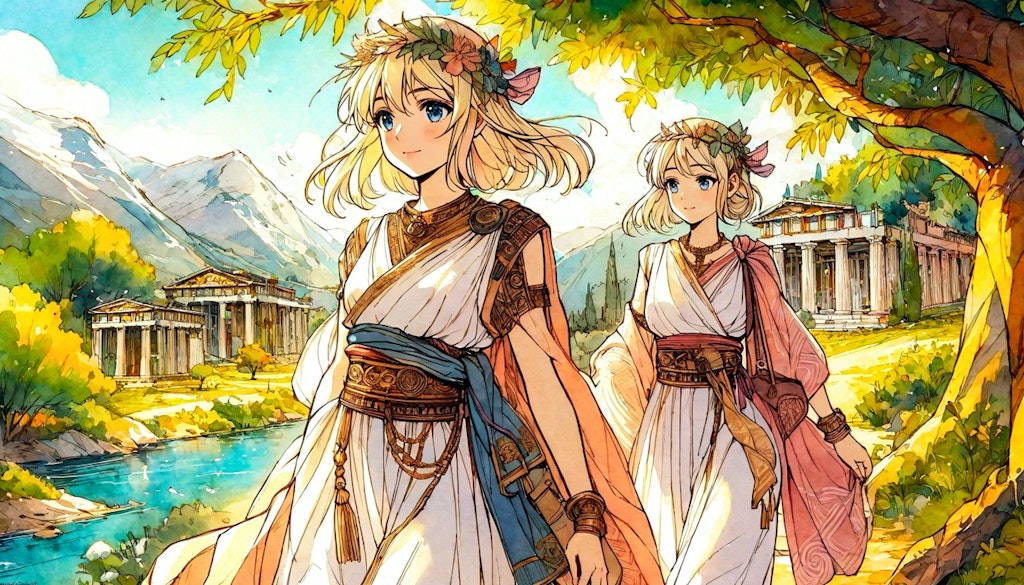 ギリシャの少女