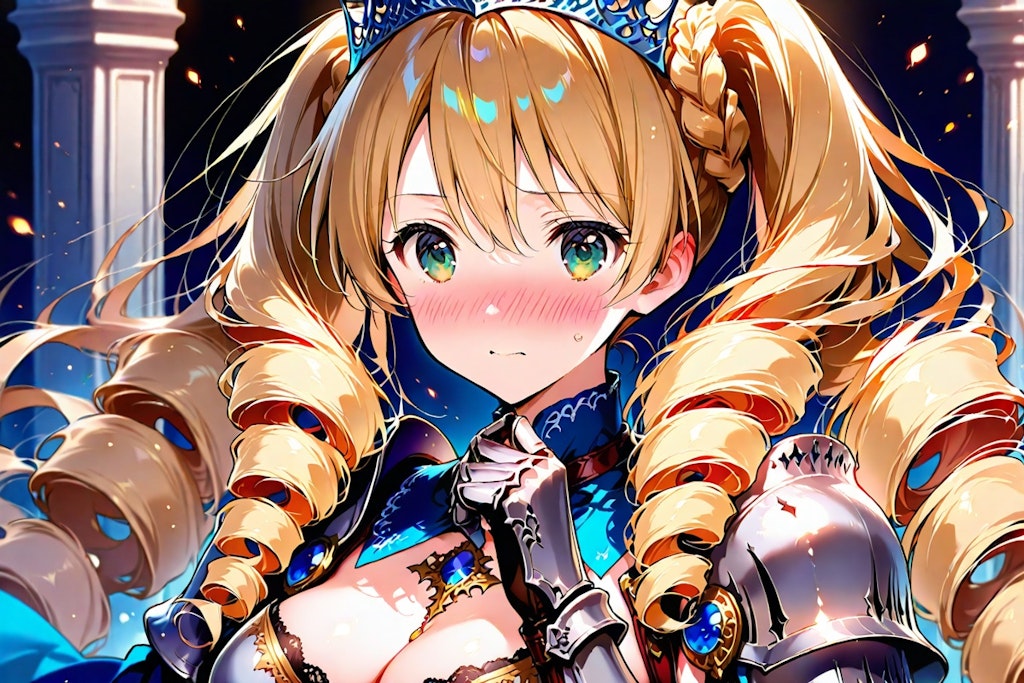 赤面する姫騎士（GRYPHON