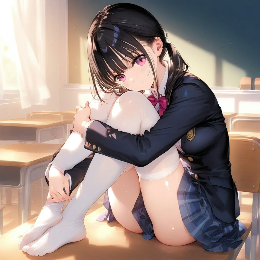 どこ見てるの？