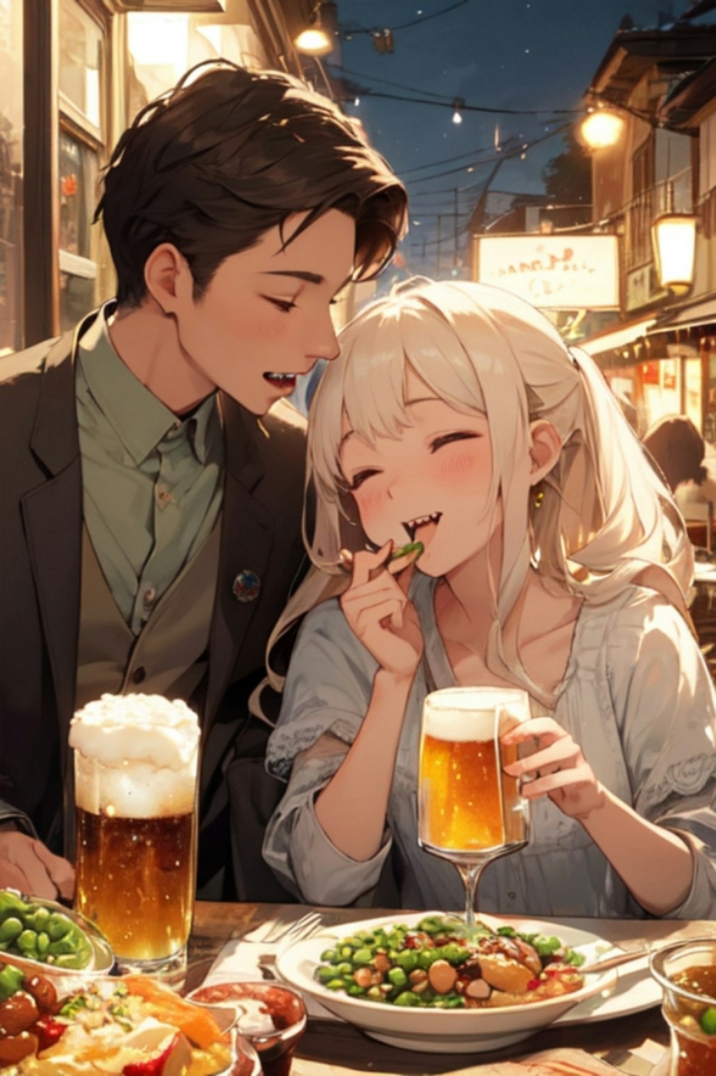 ビールとツマミ🍺