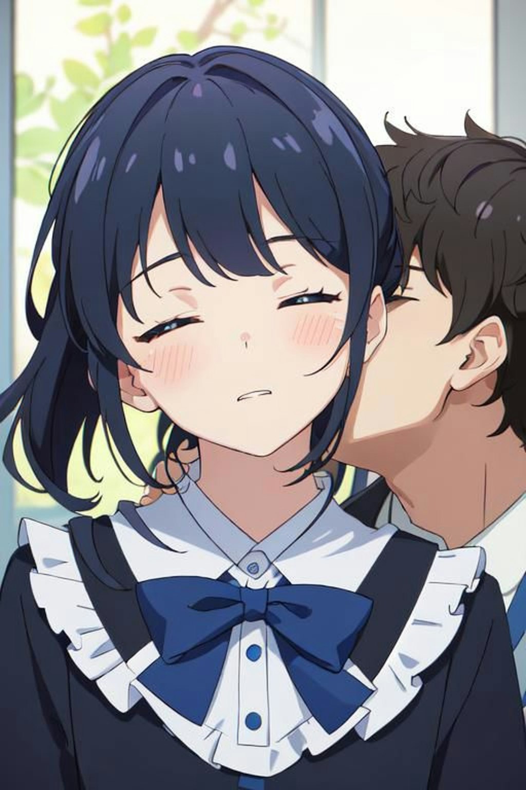 うなじにkiss