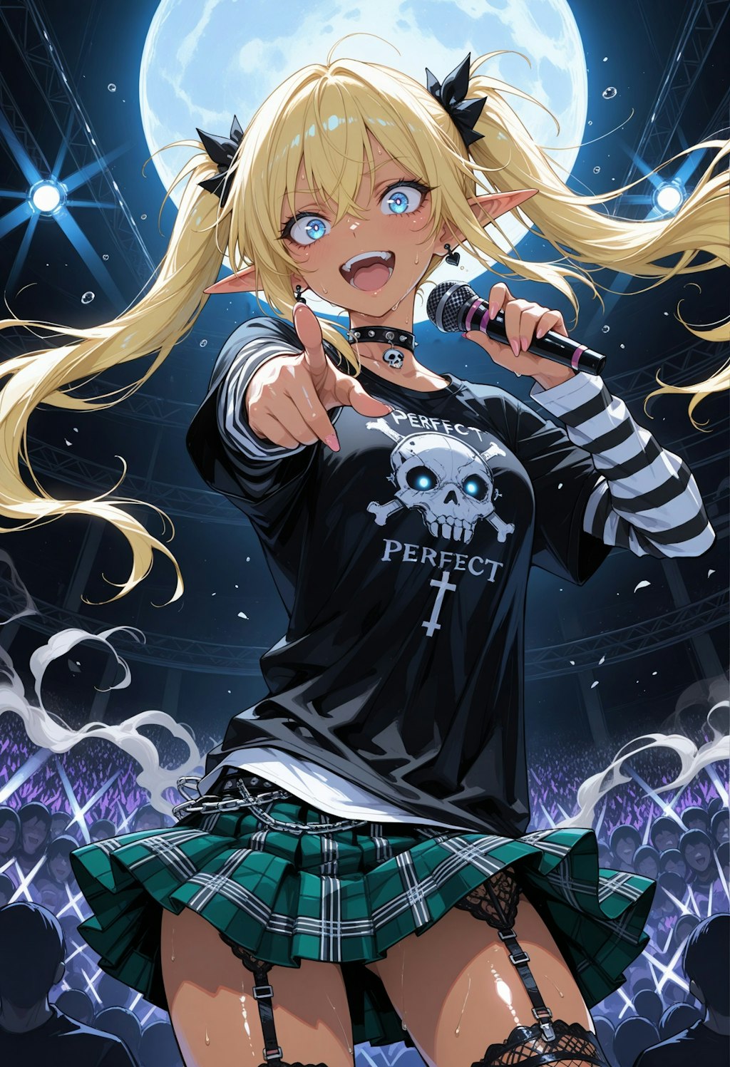 パンクダークエルフライブ中