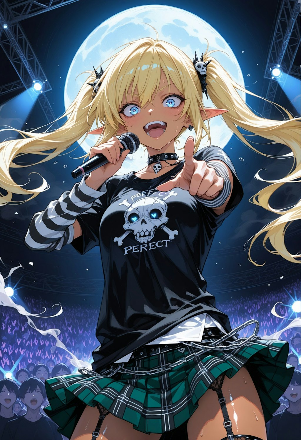 パンクダークエルフライブ中