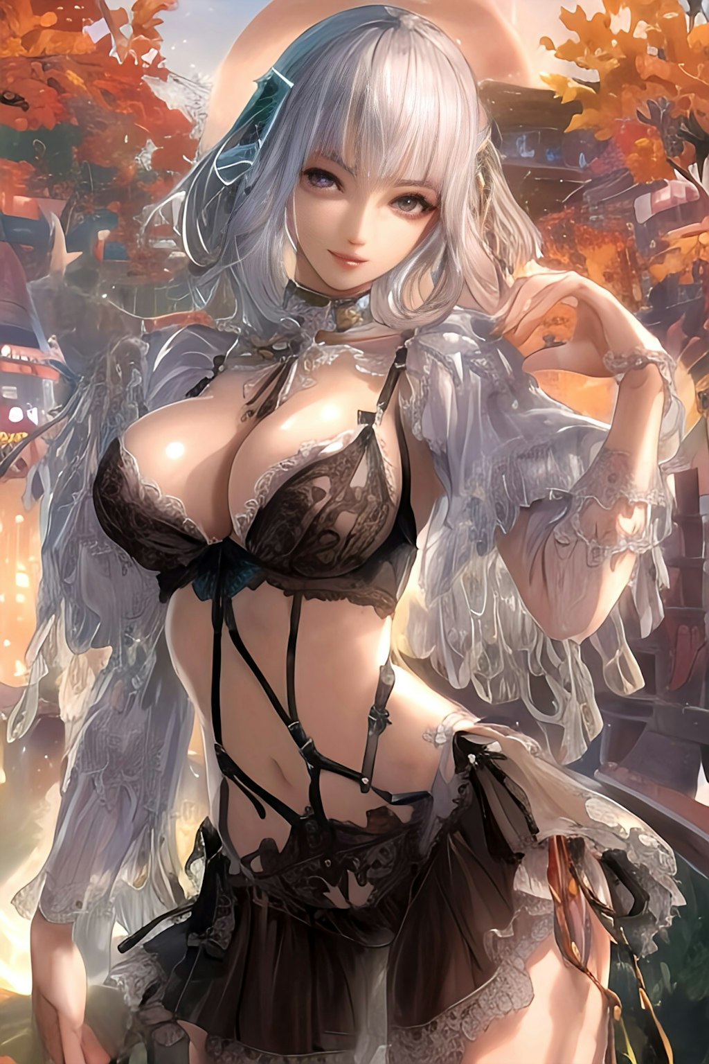 爆乳少女