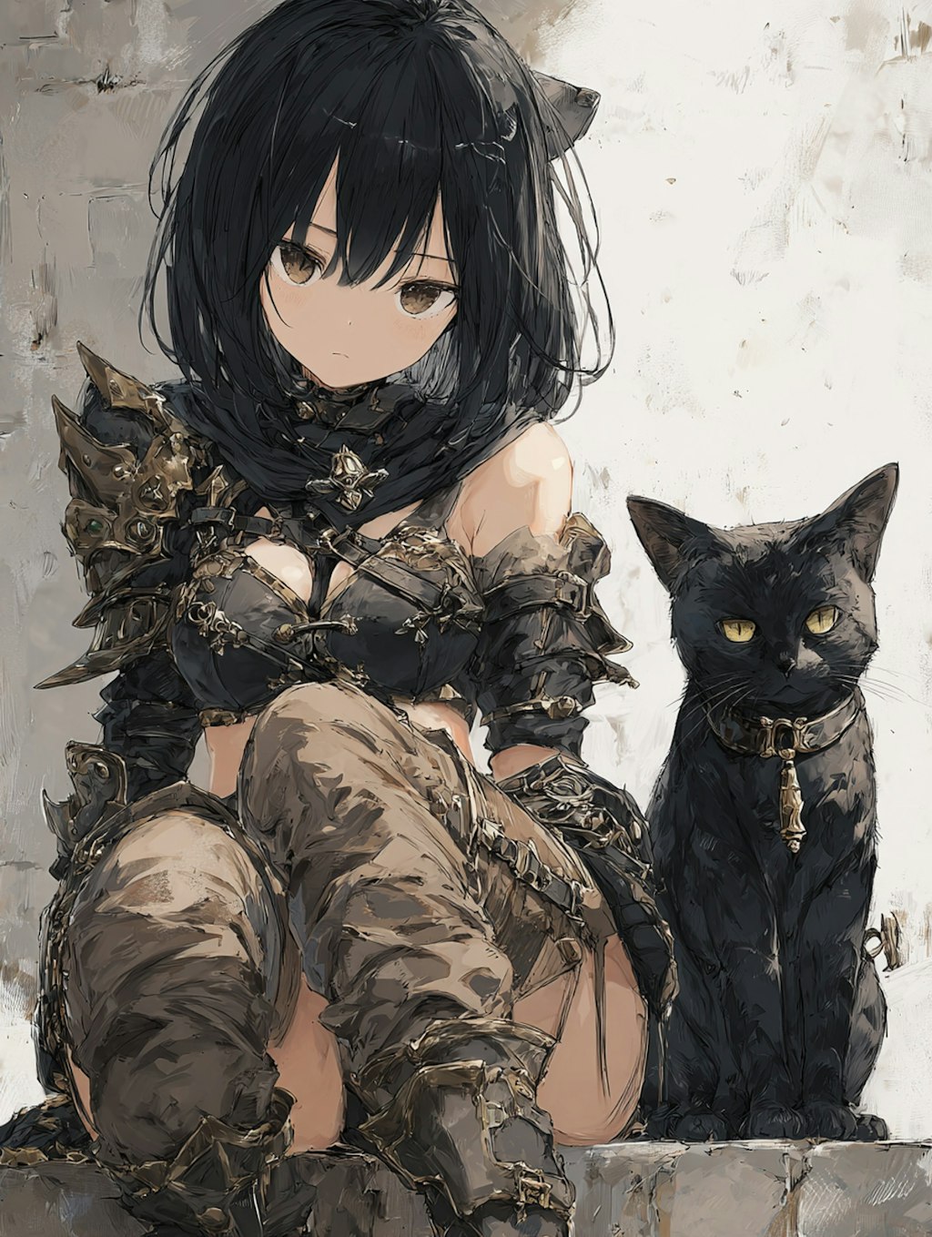 猫と冒険者。