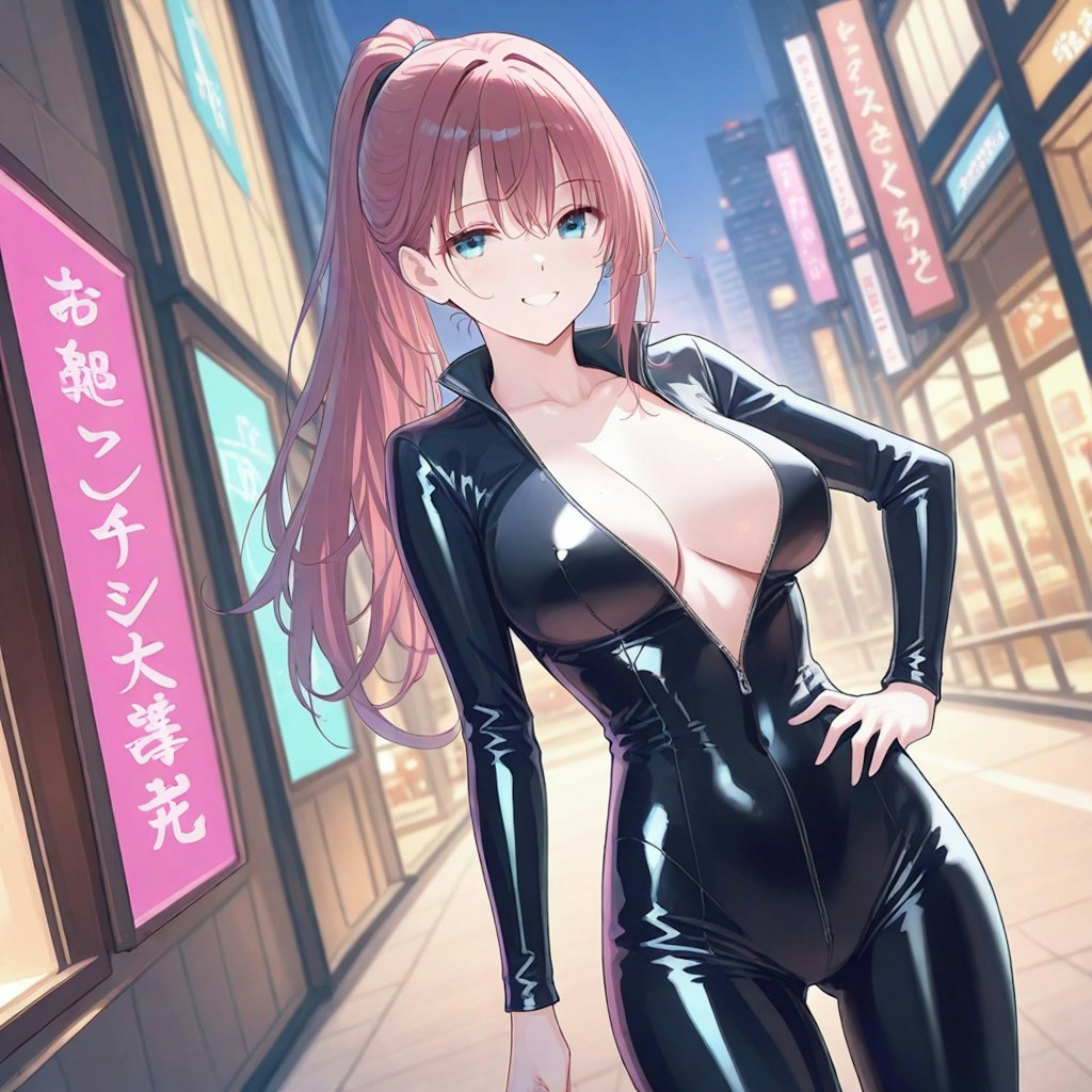 キャットスーツのおねえさん(UNICORNver.)