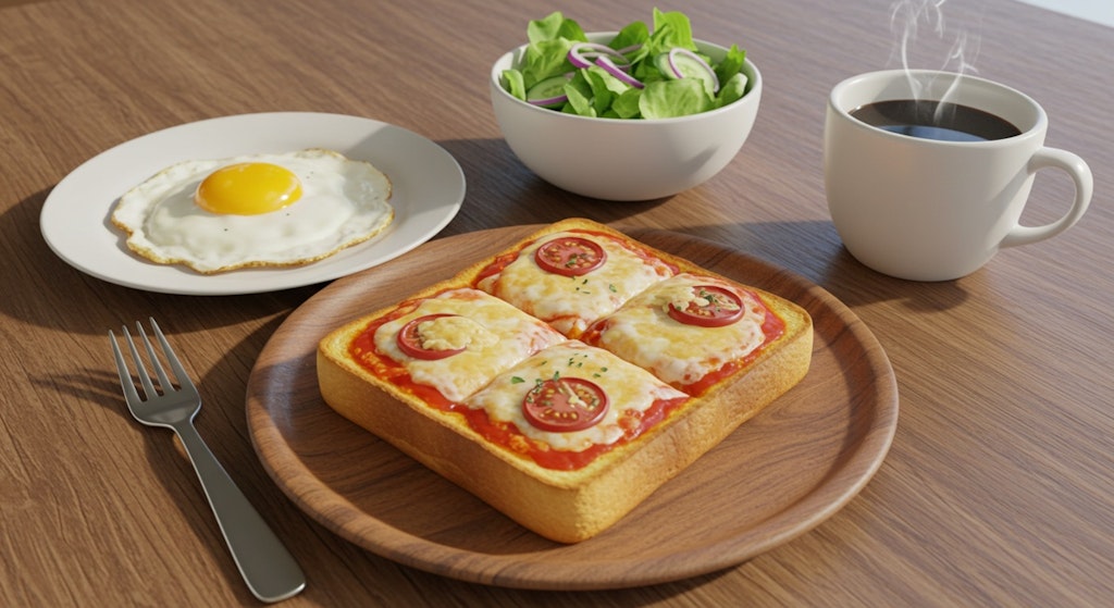 ピザトーストセット