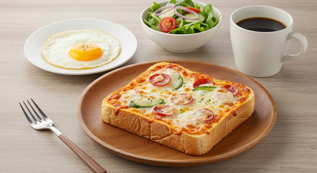 ピザトーストセット