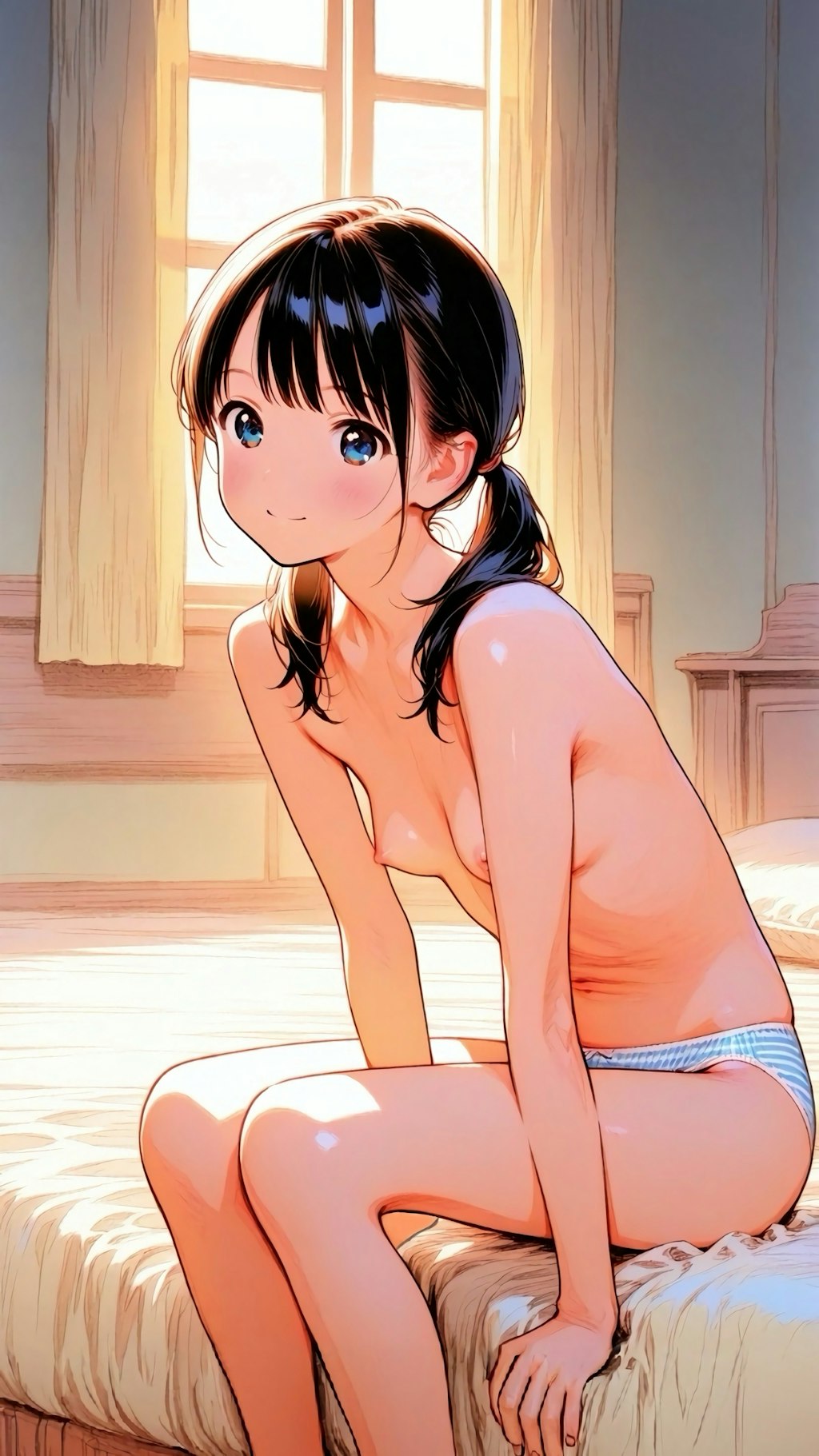 ちょこん　と
