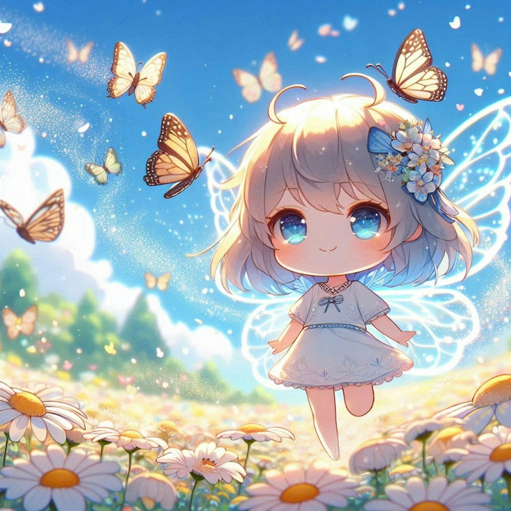 蝶の妖精ちゃん