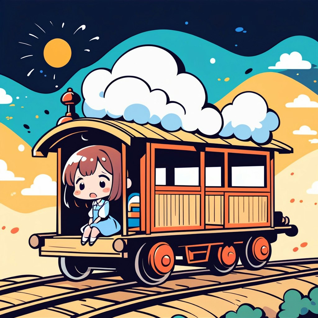 他人のいない列車