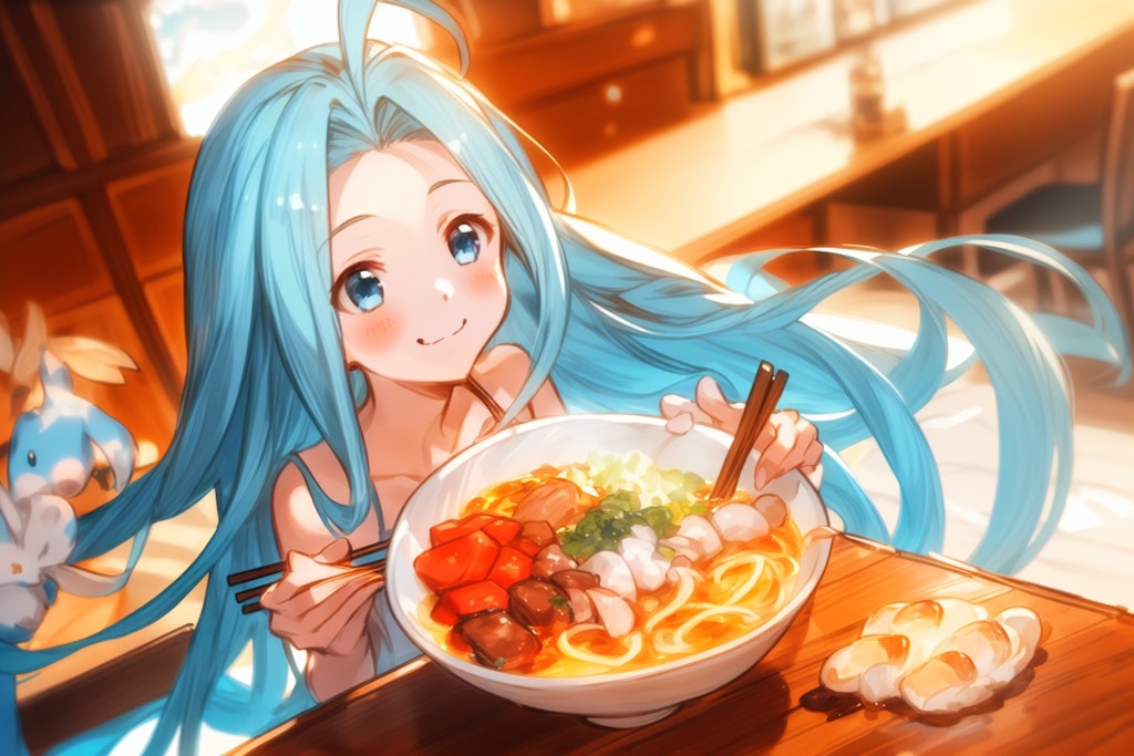 ラーメン大好きルリアちゃん