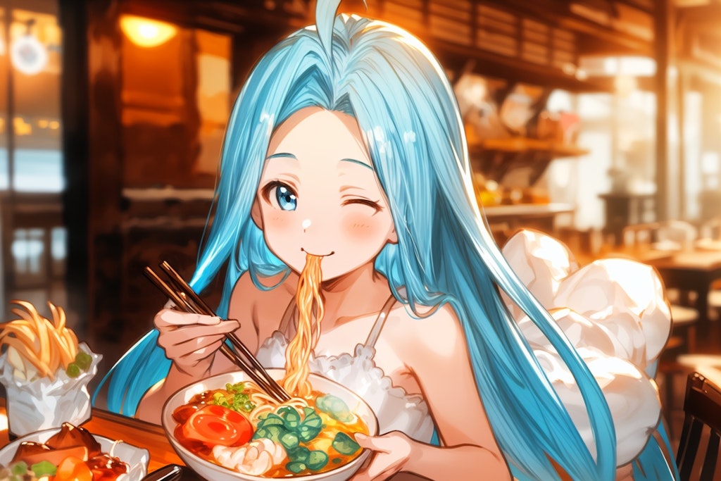 ラーメン大好きルリアちゃん